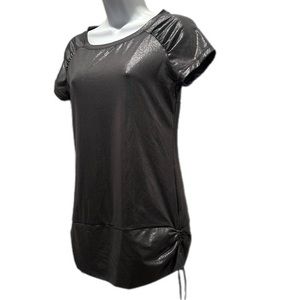 Xersion Perfomance‎ Wear Metallic Grey Top